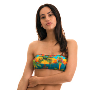 Model Front: Rio De Sol Soutien Top Cocos Reto
