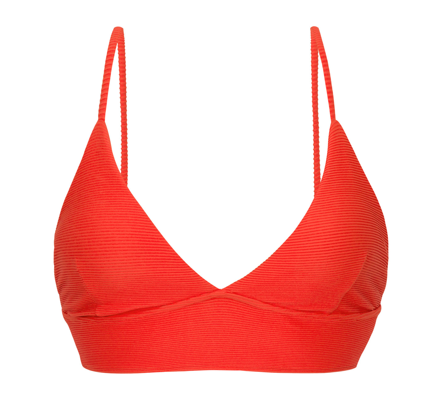 Product Front: Rio De Sol Soutien Top Cotele-Tomate Tri-Tank