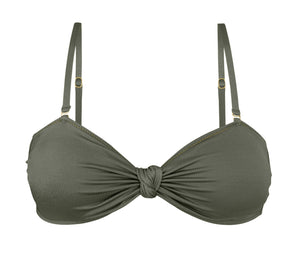 Product Front: Rio De Sol Soutien Top Croco Bandeau-Joy