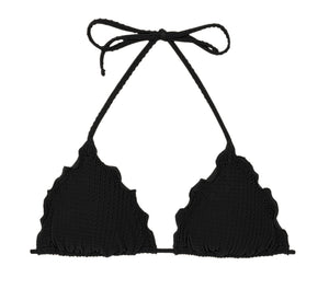Product Front: Rio De Sol Soutien Top Dots-Black Frufru