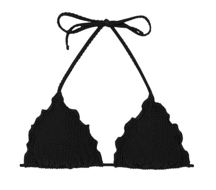 Product Front: Rio De Sol Soutien Top Dots-Black Frufru