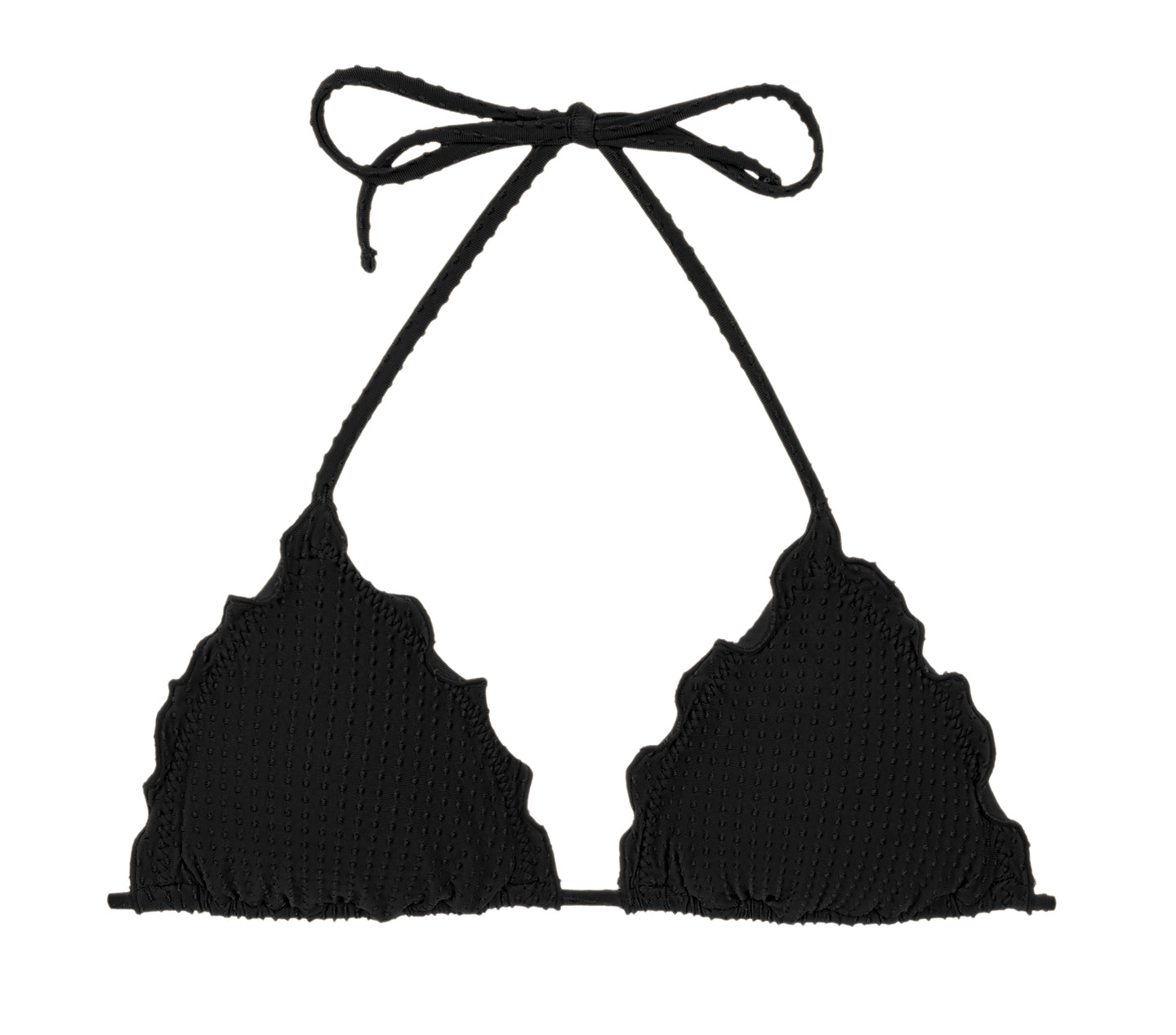 Product Front: Rio De Sol Soutien Top Dots-Black Frufru