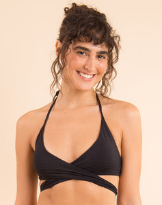 Image 10: Rio De Sol Soutien Top Dots-Black Kate