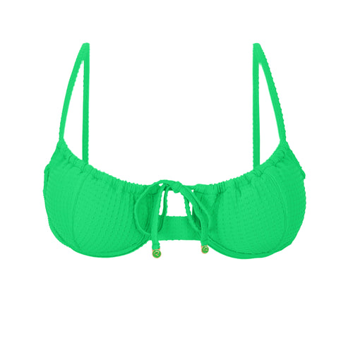 Product Front: Rio De Sol Soutien Top Dots-Energy Balconet-Tie