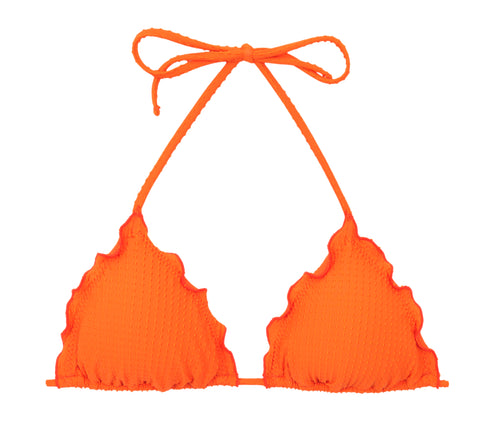 Product Front: Rio De Sol Soutien Top Dots-Orange Frufru