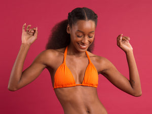 Image 10: Rio De Sol Soutien Top Dots-Orange Mel