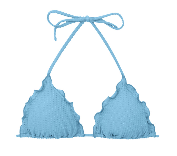 Product Front: Rio De Sol Soutien Top Dots-Sky Frufru