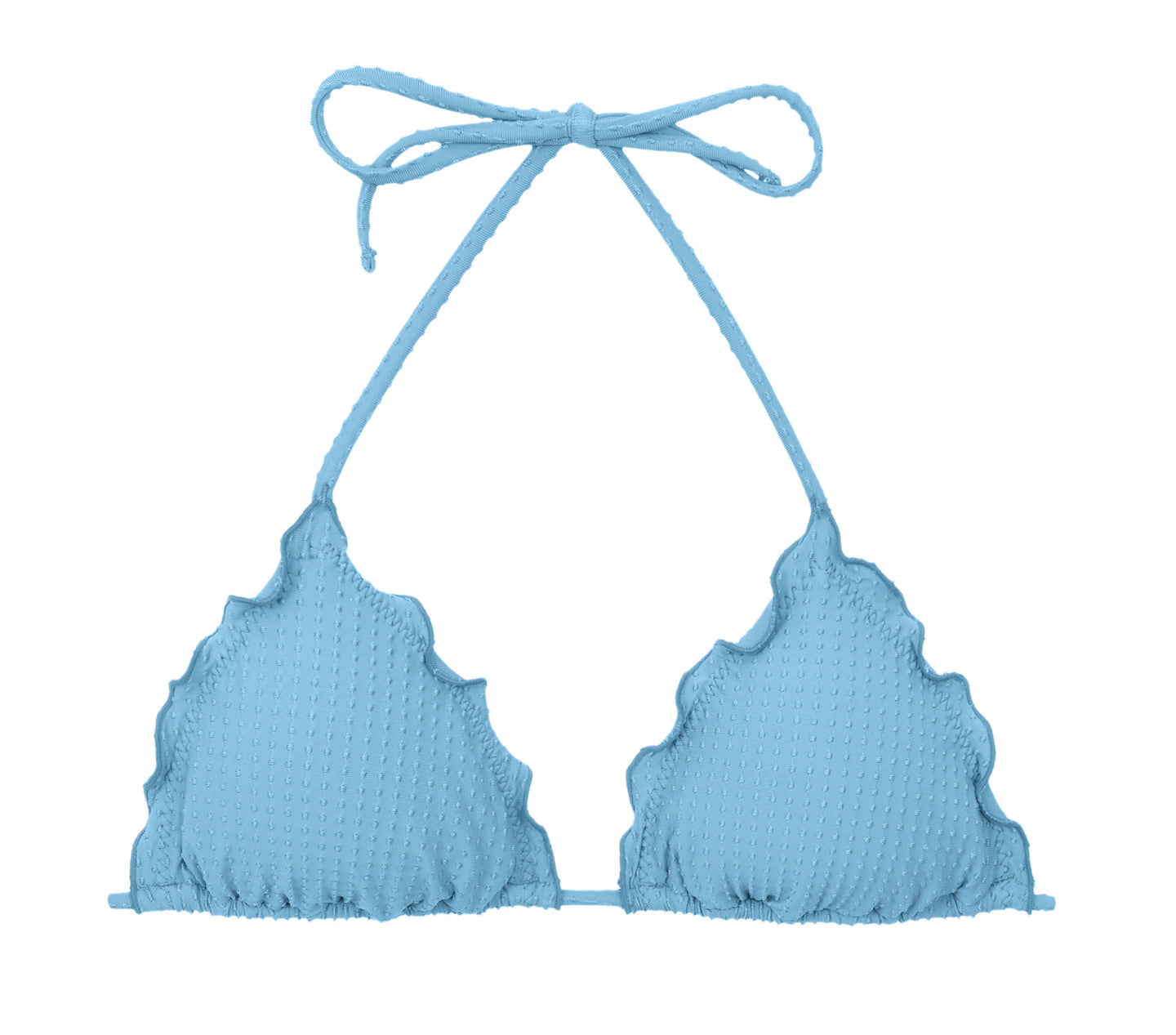 Product Front: Rio De Sol Soutien Top Dots-Sky Frufru
