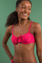 Carregar imagem no visualizador da galeria, Image 10: Rio De Sol Soutien Top Dots-Virtual-Pink Balconet-Tie
