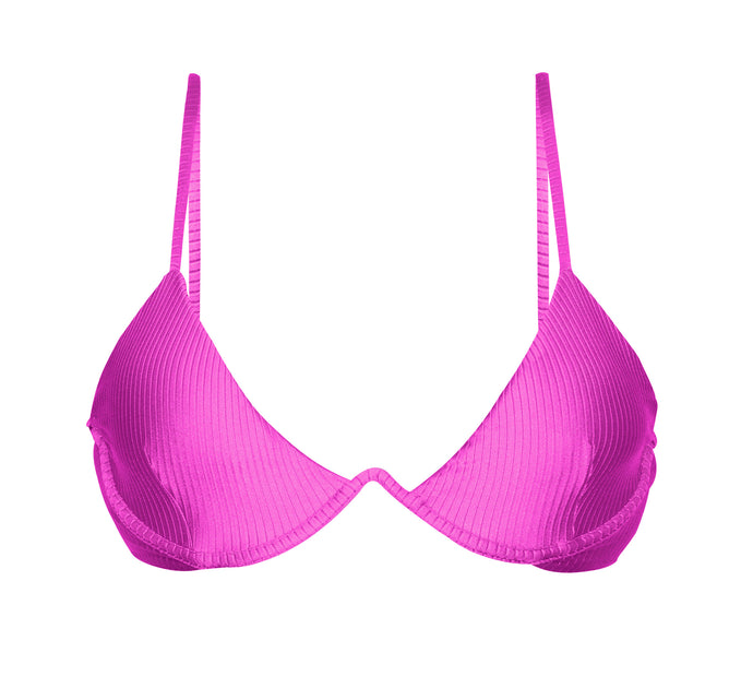 Product Front: Rio De Sol Soutien Top Eden-Pink Tri-Aro