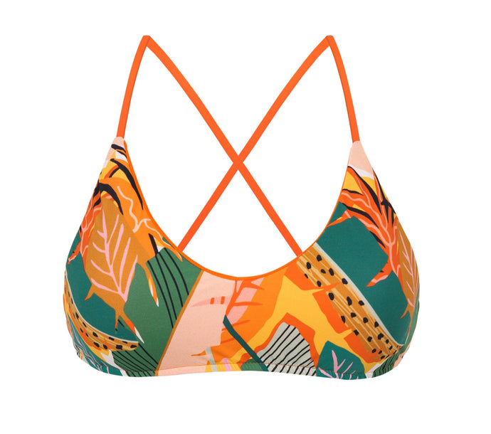 Product Front: Rio De Sol Soutien Top El-Arco Bralette-Orange