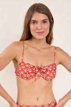 Carregar imagem no visualizador da galeria, Gallery: Rio De Sol Soutien Top Floral-Scales Balconet-Tie
