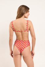 Carregar imagem no visualizador da galeria, Model Back: Rio De Sol Soutien Top Floral-Scales Hera
