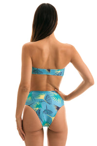 Model Back: Rio De Sol Soutien Top Flower Geometric Reto