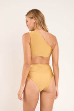 Carregar imagem no visualizador da galeria, Model Back: Rio De Sol Soutien Top Fluity-Dourado Zadar
