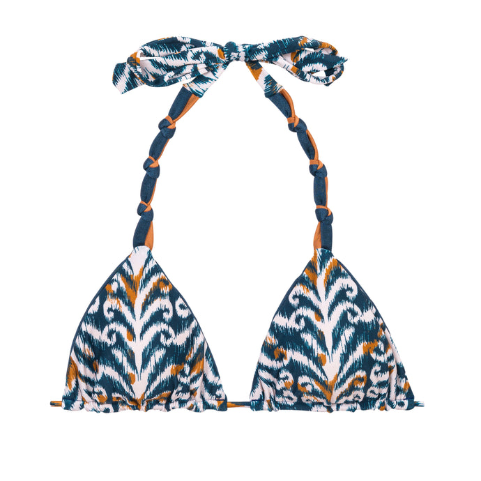 Product Front: Rio De Sol Soutien Top Ikat Tri-Rev
