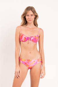 Model Front: Rio De Sol Soutien Top Joyful Balconet-Tie