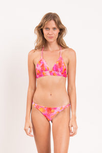 Model Front: Rio De Sol Soutien Top Joyful Tri-Cos