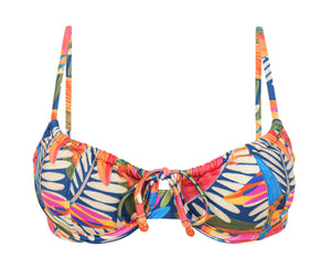 Product Front: Rio De Sol Soutien Top Jungle Balconet-Tie