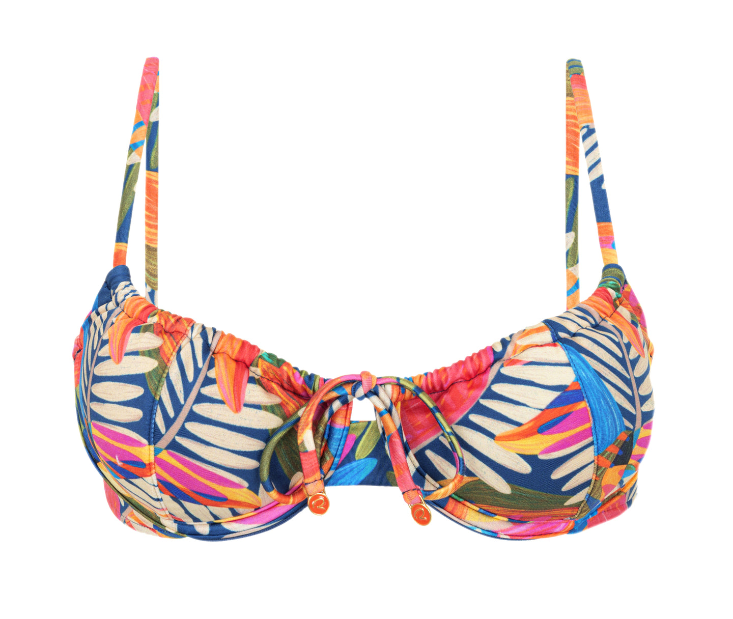 Product Front: Rio De Sol Soutien Top Jungle Balconet-Tie