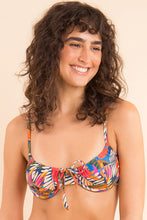 Carregar imagem no visualizador da galeria, Gallery: Rio De Sol Soutien Top Jungle Balconet-Tie
