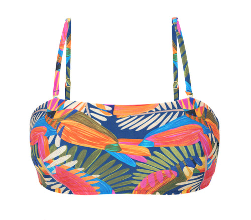 Product Front: Rio De Sol Soutien Top Jungle Bandeau-Reto