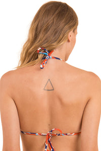 Image 07: Rio De Sol Soutien Top Leaves Tri-Inv