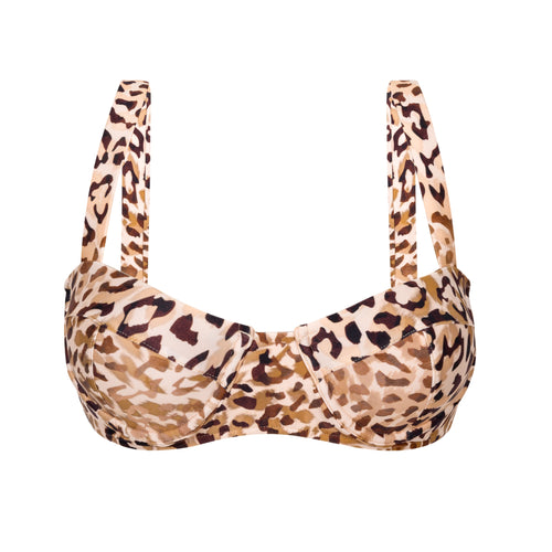 Product Front: Rio De Sol Soutien Top Leopard Amelia