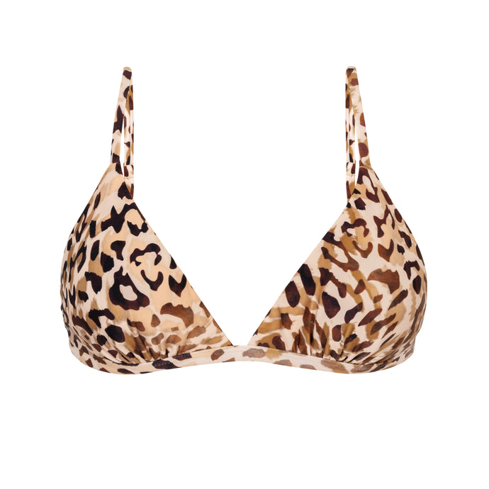 Product Front: Rio De Sol Soutien Top Leopard Tri-Fixo