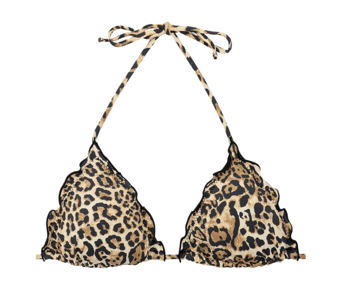 Product Front: Rio De Sol Soutien Top Leopardo Tri