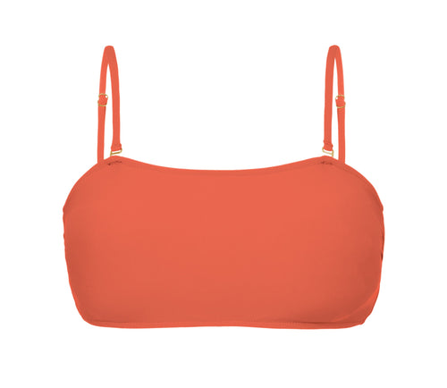 Product Front: Rio De Sol Soutien Top Light-Peach Bandeau-Reto