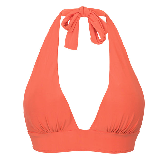 Product Front: Rio De Sol Soutien Top Light-Peach Halter-Cos