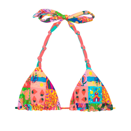 Product Front: Rio De Sol Soutien Top Love-Trip Tri-Rev