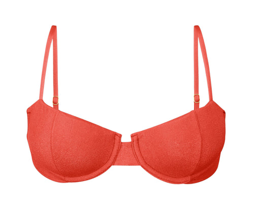 Product Front: Rio De Sol Soutien Top Malibu-Chili Balconet