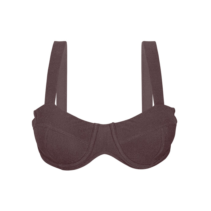 Product Front: Rio De Sol Soutien Top Malibu-Ebano Amelia