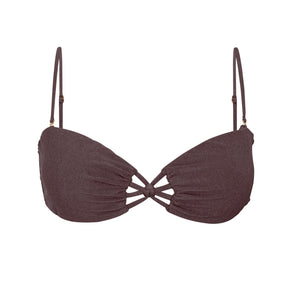 Product Front: Rio De Sol Soutien Top Malibu-Ebano Bandeau-Iris