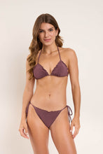 Carregar imagem no visualizador da galeria, Model Front: Rio De Sol Soutien Top Malibu-Ebano Frufru

