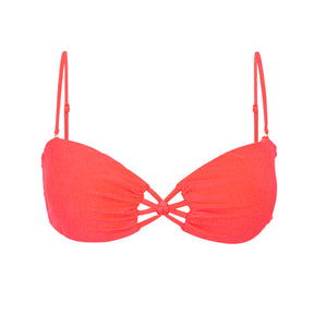 Product Front: Rio De Sol Soutien Top Malibu-Folia Bandeau-Iris