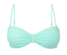 Carregar imagem no visualizador da galeria, Product Front: Rio De Sol Soutien Top Malibu-Menta Bandeau-Duo
