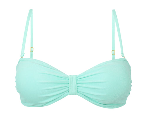 Product Front: Rio De Sol Soutien Top Malibu-Menta Bandeau-Duo