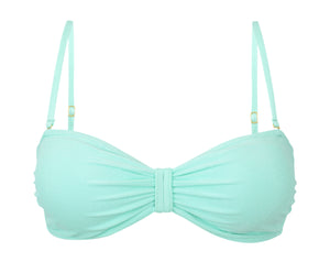 Product Front: Rio De Sol Soutien Top Malibu-Menta Bandeau-Duo