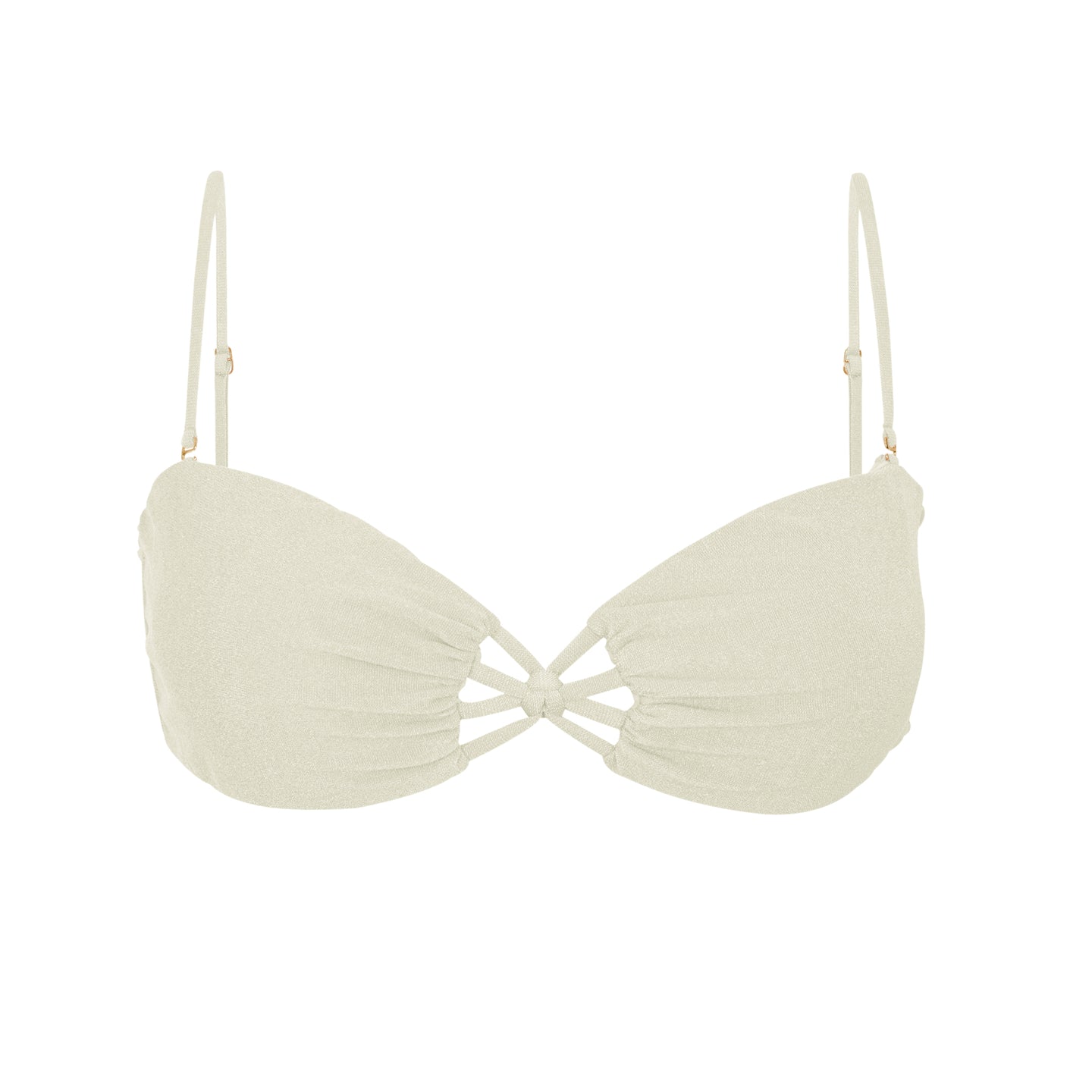 Product Front: Rio De Sol Soutien Top Malibu-Natural Bandeau-Iris