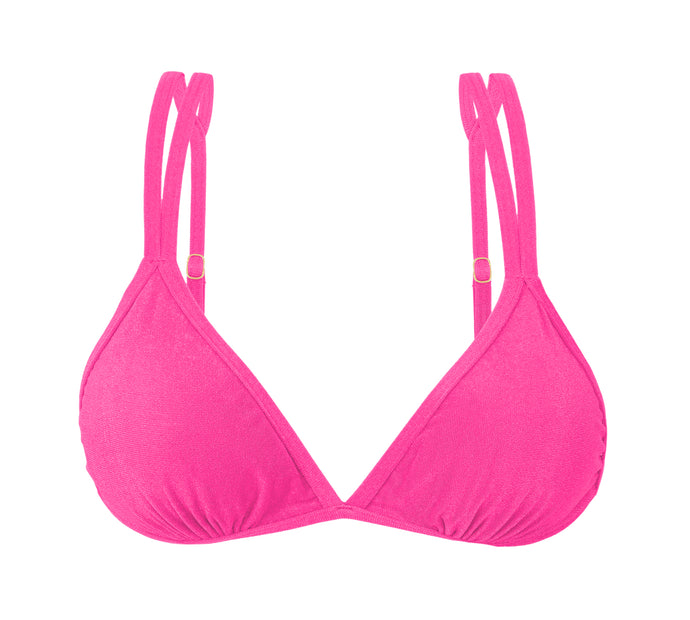 Product Front: Rio De Sol Soutien Top Malibu-Rosa Tri-Duo