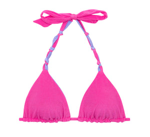 Product Front: Rio De Sol Soutien Top Malibu-Rosa Tri-Rev
