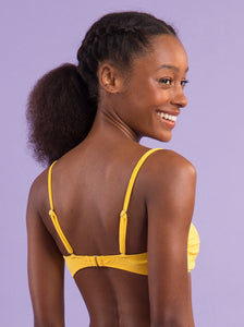 Image 11: Rio De Sol Soutien Top Malibu-Yellow Bandeau-Duo