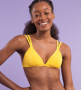 Image 08: Rio De Sol Soutien Top Malibu-Yellow Tri-Duo