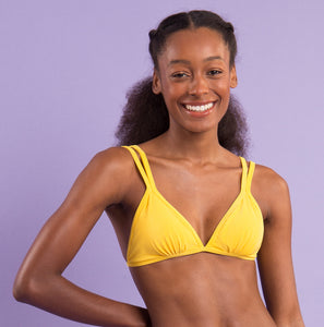 Image 10: Rio De Sol Soutien Top Malibu-Yellow Tri-Duo