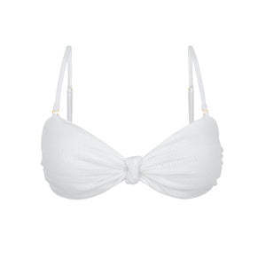 Product Front: Rio De Sol Soutien Top Memphis-White Bandeau-Joy
