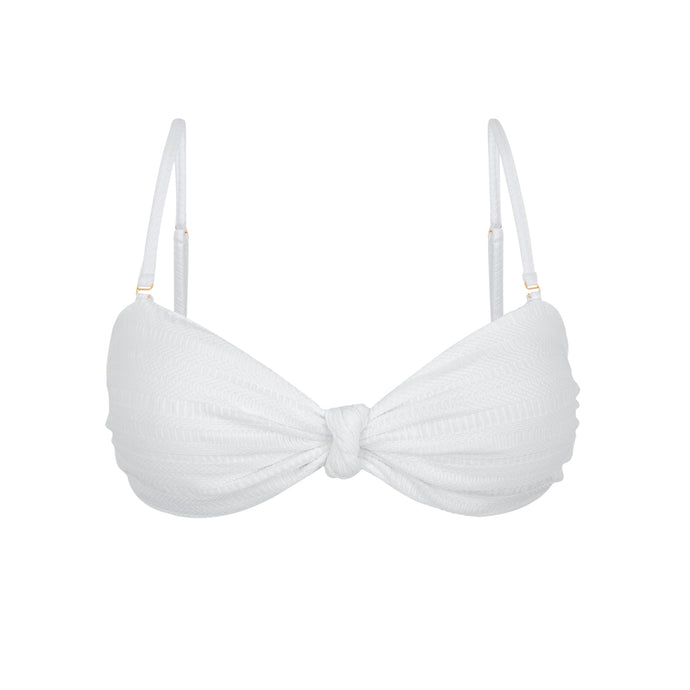 Product Front: Rio De Sol Soutien Top Memphis-White Bandeau-Joy