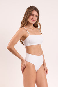 Image 04: Rio De Sol Soutien Top Memphis-White Bandeau-Reto